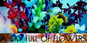 A fully curated Moon Landing birthday experience, including flower arranging and drawing.